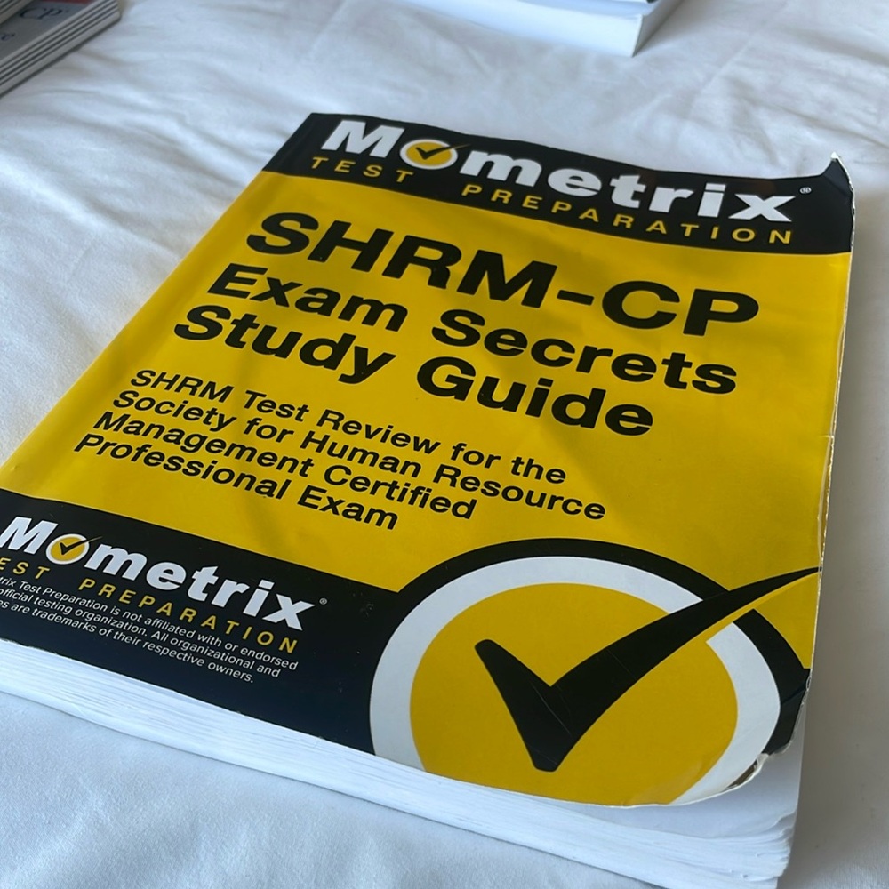 Used Mometrix SHRM CP Exam Secrets Study Guide